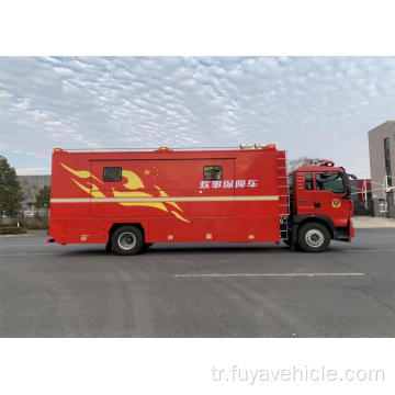 Mobil fast food yemek acil servis yemek kamyonu